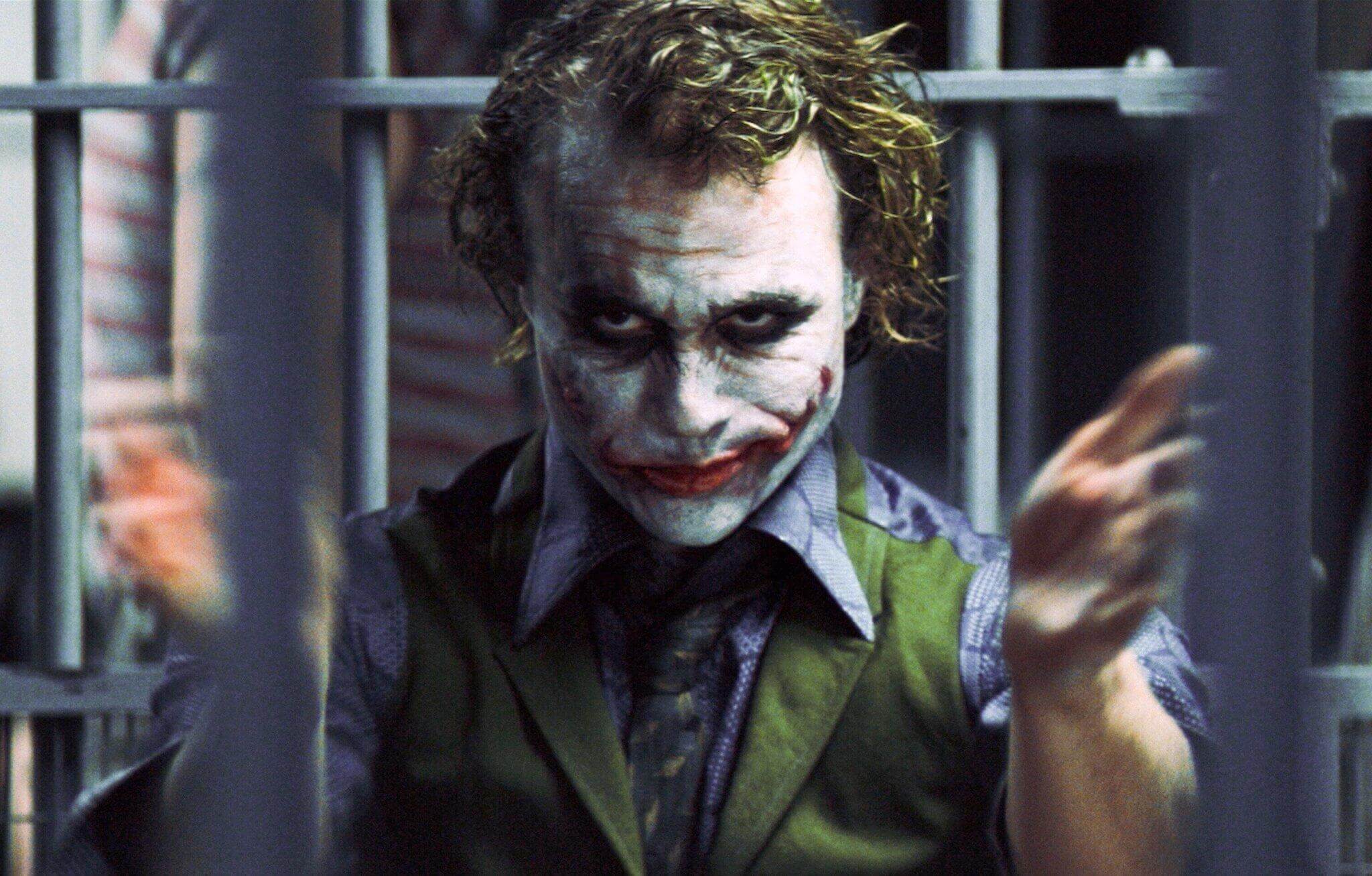 Heath Ledger's iconic line from The Dark Knight movie Lines