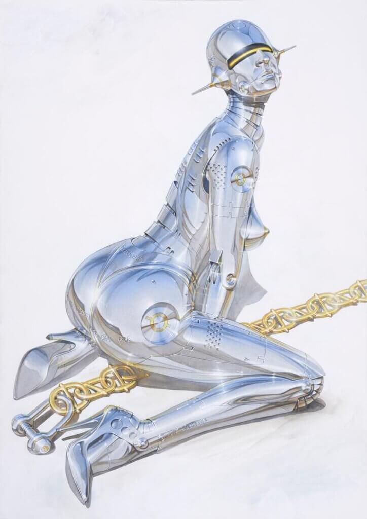 Uncensored the censored: Sorayama’s erotic robots define female beauty