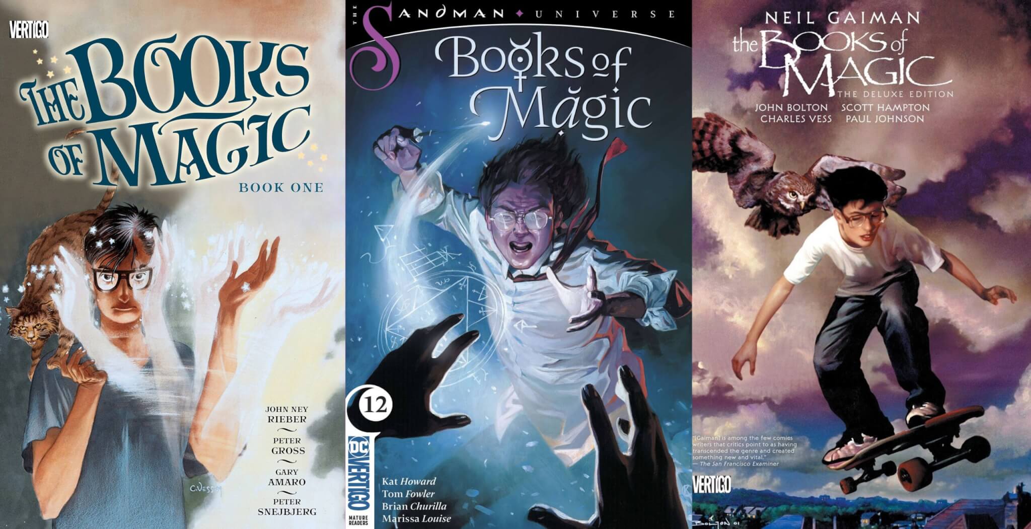 The Books of Magic Title Mag