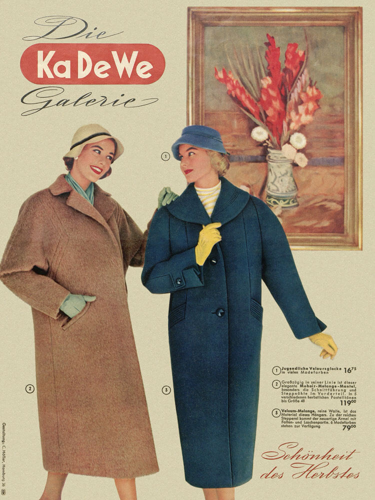 Advertisement for KaDeWe's pop up art gallery, 1936